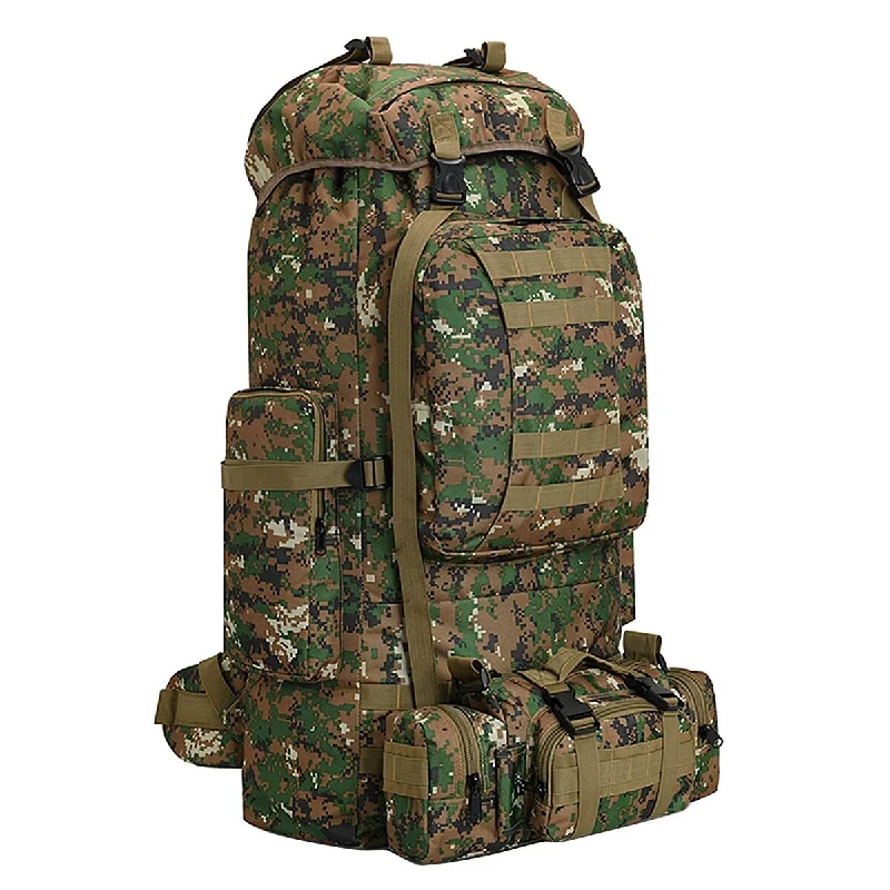 Neck pillows with memory foam for comfortable in - flight or car rides100L Camping Hiking Backpack Molle Rucksack Military Camping Backpacking Daypack