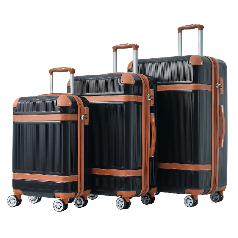 Luggage trolley organizers to hold small items like keys and phones3-Pcs Hardside Expandable Travel Suitcase Luggage with 8 Spinner Wheels, Collision-Protection Angle & TSA Lock (20/24/28) Luggage trolley organizers to hold small items like keys and phones3-Pcs Hardside Expandable Travel Suitcase Luggage with 8 Spinner Wheels, Collision-Protection Angle & TSA Lock (20/24/28)