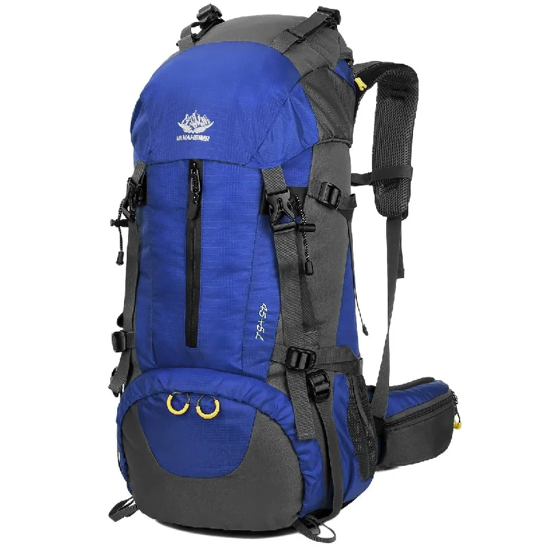 Travel backpack rain covers made of durable nylon material50L(45+5) Waterproof Hiking Backpack - Outdoor Sport Daypack with Rain Cover