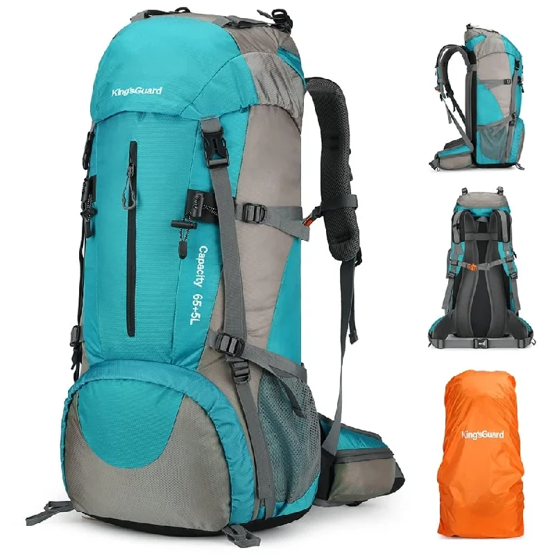 Travel backpack rain covers made of durable nylon material70L Hiking Backpack Large Lightweight Waterproof Camping Backpack Travel Backpacking Backpack Daypack with Rain Cover