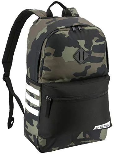 Suitcase wheels replacement kits for smooth rolling after long - term useadidas Unisex Classic 3S III Backpack, Legacy Green Camo/ Black, One Size