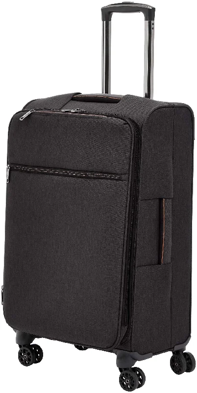 Portable shoe bags to keep footwear separate in suitcasesAmazonBasics Belltown Softside Rolling Spinner Suitcase Luggage - 25 Inch, Heather Black Portable shoe bags to keep footwear separate in suitcasesAmazonBasics Belltown Softside Rolling Spinner Suitcase Luggage - 25 Inch, Heather Black