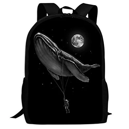 Magnetic luggage labels that can be easily changed or removedAstronauts Whale | Comfortable & Light School Bags Multiple Pockets Backpack for Kids/Youth/Boys/Girls Magnetic luggage labels that can be easily changed or removedAstronauts Whale | Comfortable & Light School Bags Multiple Pockets Backpack for Kids/Youth/Boys/Girls