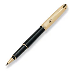 TSA-approved combination locks for luggage security during international travelAurora 88 Ottantotto 871 Gold Plated Cap W/ Black Resin Rollerball