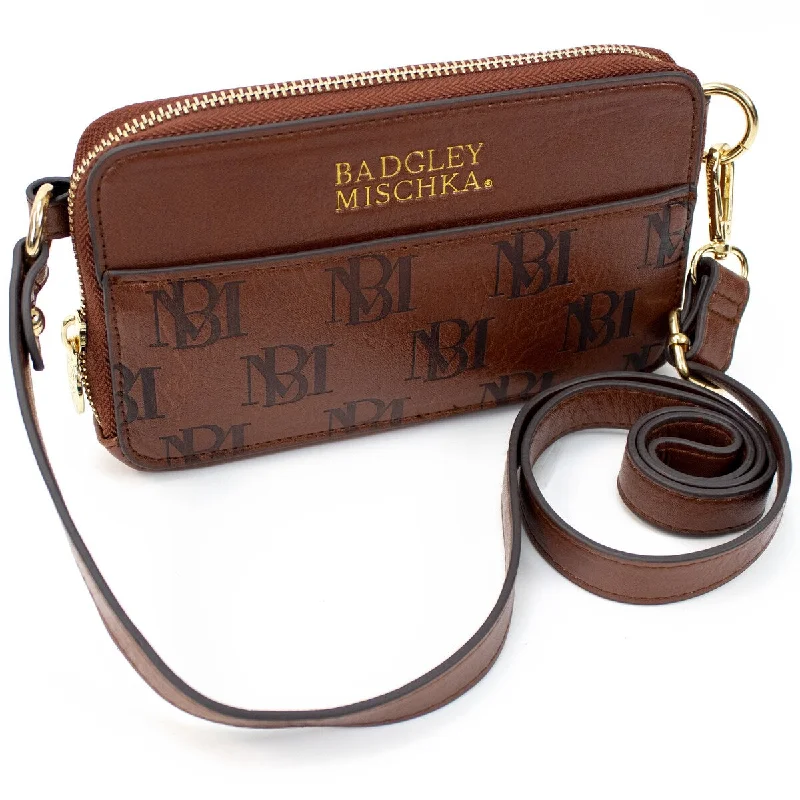 Anti - theft RFID blocking travel wallet for safe money and card storageBADGLEY MISCHKA Madalyn Vegan Leather Pouch Belt Bag Anti - theft RFID blocking travel wallet for safe money and card storageBADGLEY MISCHKA Madalyn Vegan Leather Pouch Belt Bag