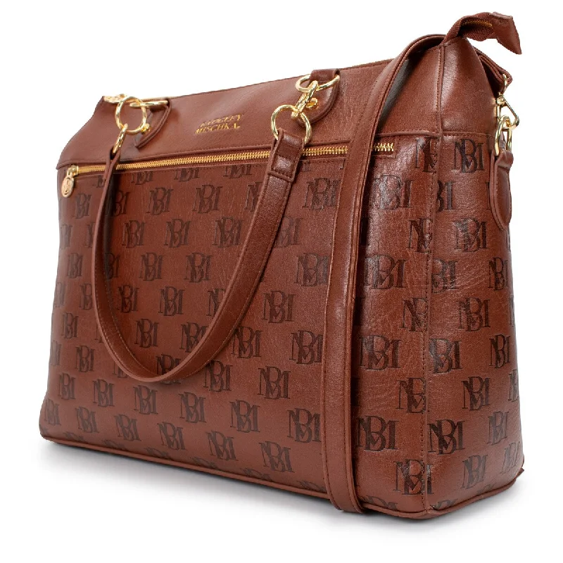 Anti - theft RFID blocking travel wallet for safe money and card storageBADGLEY MISCHKA Madalyn Vegan Leather Travel Tote Weekender Bag Anti - theft RFID blocking travel wallet for safe money and card storageBADGLEY MISCHKA Madalyn Vegan Leather Travel Tote Weekender Bag