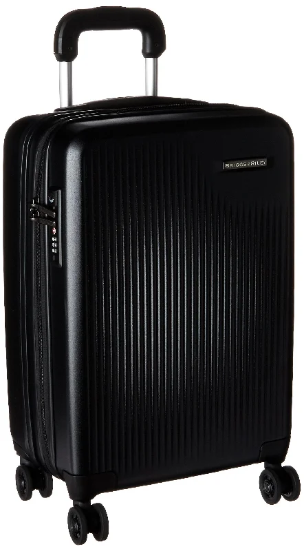 Magnetic luggage labels that can be easily changed or removedSympatico Expandable 21" Spinner International Carry-On Luggage Magnetic luggage labels that can be easily changed or removedSympatico Expandable 21" Spinner International Carry-On Luggage