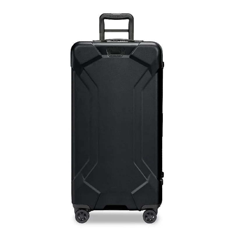 Luggage straps with buckle closures to secure overstuffed bagsBriggs & Riley Torq Extra Large Trunk Spinner Luggage