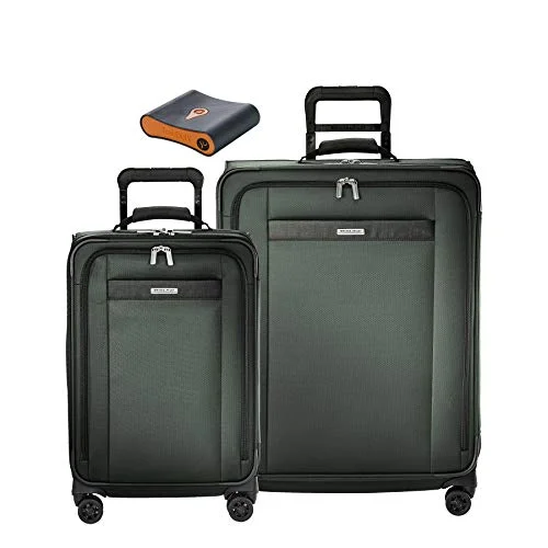 Charging station travel adapters with multiple USB ports for powering devices on the goBriggs & Riley Transcend 3-Pc Set- Tall C/O Exp. Spinner,Med Exp. Spinner,Portmantos Tracking
