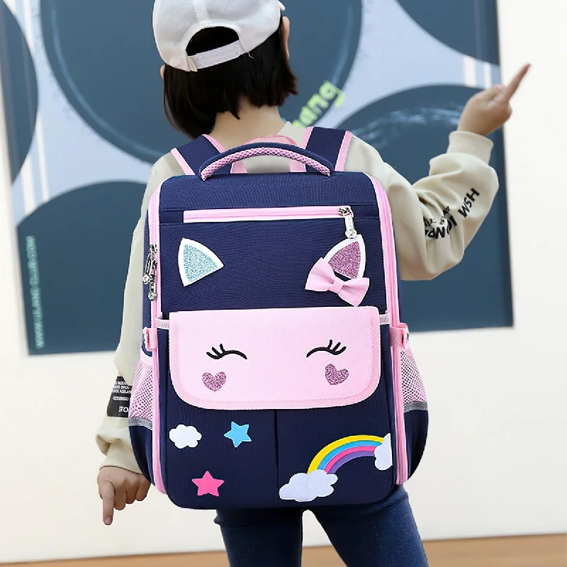 Hanging toiletry bags with multiple compartments for bathroom essentialsCartoon Kids Backpack, Casual School Bag for Boys and Girls