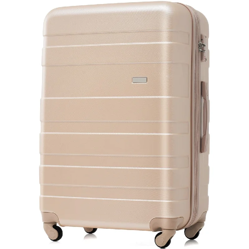 Lightweight luggage tags with personalized names and contact info for easy identificationChampagne Luggage Expandable Hardshell Luggage Hardside Lightweight Durable Suitcase sets Spinner Wheels Suitcase w/ TSA Lock