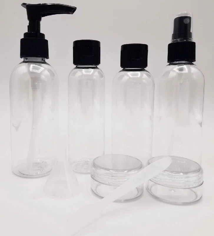 Portable shoe bags to keep footwear separate in suitcasesMaxlink Travel Bottle Set