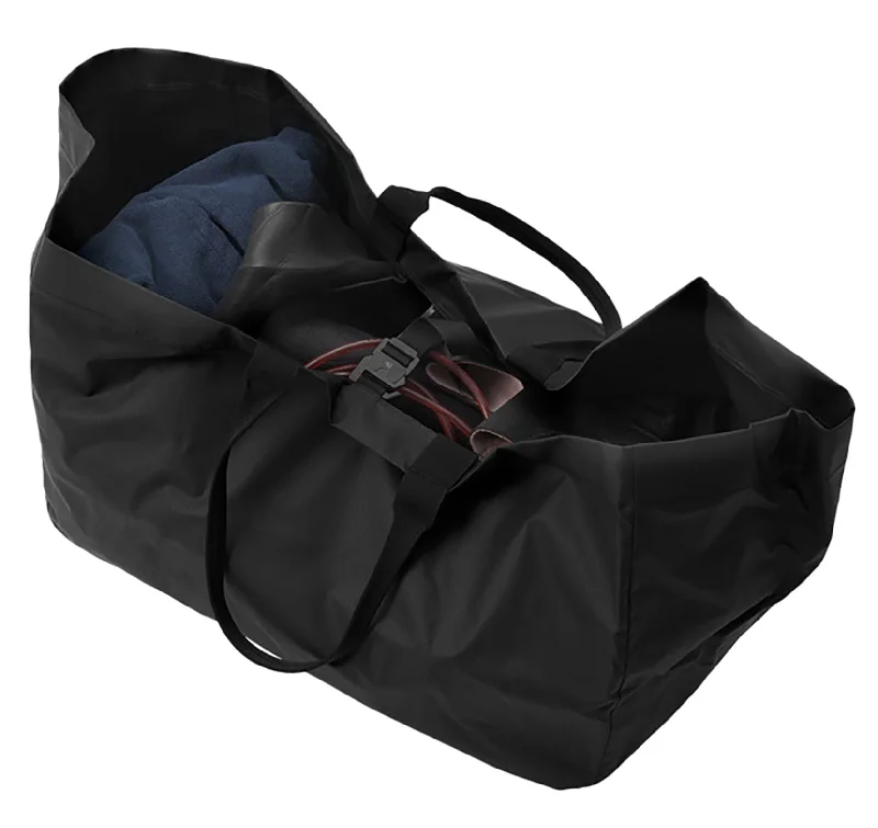 Charging station travel adapters with multiple USB ports for powering devices on the goD_b_ Essential Surf Tote