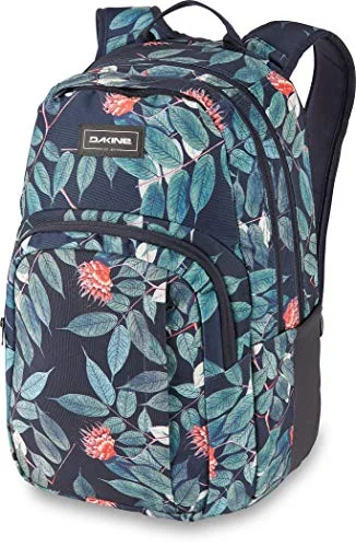 Charging station travel adapters with multiple USB ports for powering devices on the goDakine Campus M Backpack, Eucalyptus Floral, 25L