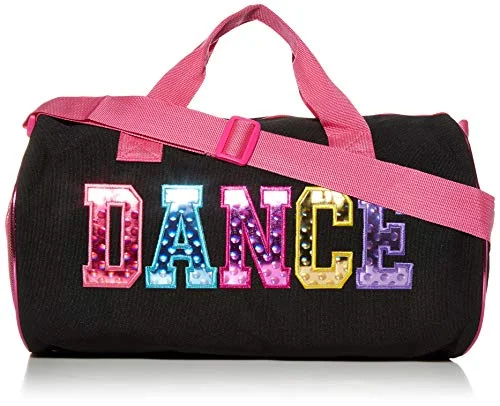 Luggage scales with digital display for accurate weight measurement at homeDance Duffel Bag With Multicolored Dance Print Fuchsia (Black/Multi) Luggage scales with digital display for accurate weight measurement at homeDance Duffel Bag With Multicolored Dance Print Fuchsia (Black/Multi)