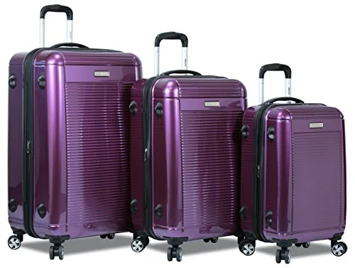 Expandable packing cubes sets in various sizes for organized suitcase packingDejuno 3 Pcs Set Polycarbonate Expandable Luggage Spinner Suitcase with TSA Lock, 28", 24" & 20"