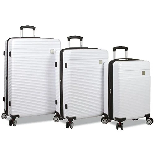 Earplugs and eye masks set for a good sleep during long - haul flightsDejuno Ashford 3-Pc Hardside Spinner Tsa Combination Lock Luggage Set, White