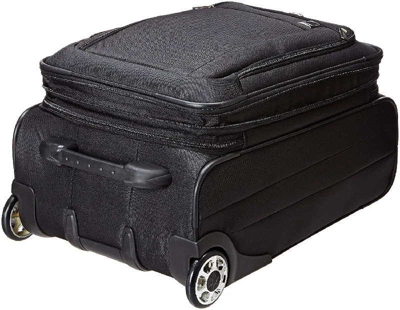 Hanging toiletry bags with multiple compartments for bathroom essentialsDelsey Luggage Helium Sky, Black, One Size