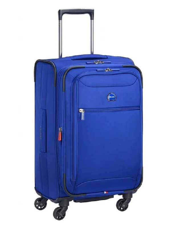 Magnetic luggage labels that can be easily changed or removedDELSEY Paris Air Elite Blue 29" 4 Wheel Spinner Luggage
