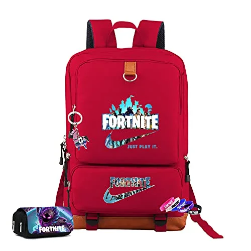 Portable shoe bags to keep footwear separate in suitcasesEpic Games Youth Fortnite Multiplier Backpack Travel Backpacks 2D Prints Casual Sports School Bag Outdoor for Boys Girls Red 01