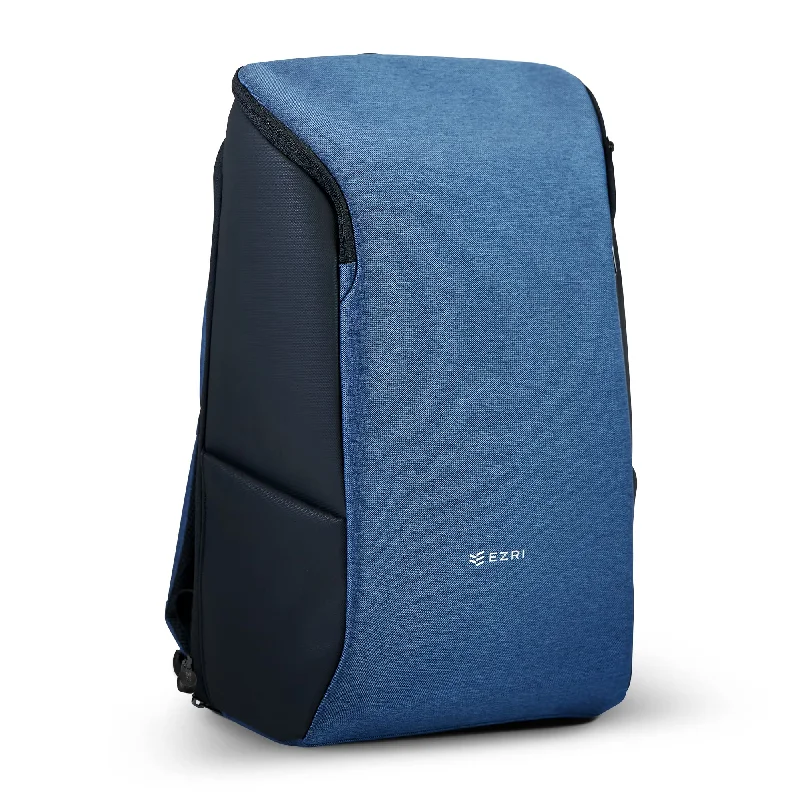 Leather luggage handles for a comfortable and stylish gripEZRI Travel Backpack