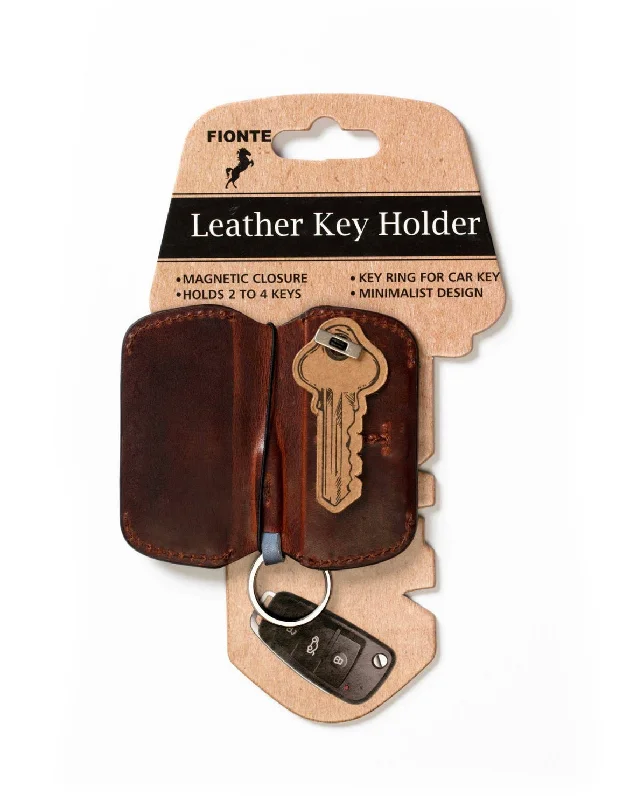 Suitcase wheels replacement kits for smooth rolling after long - term useFionte Leather Key Holder- $10