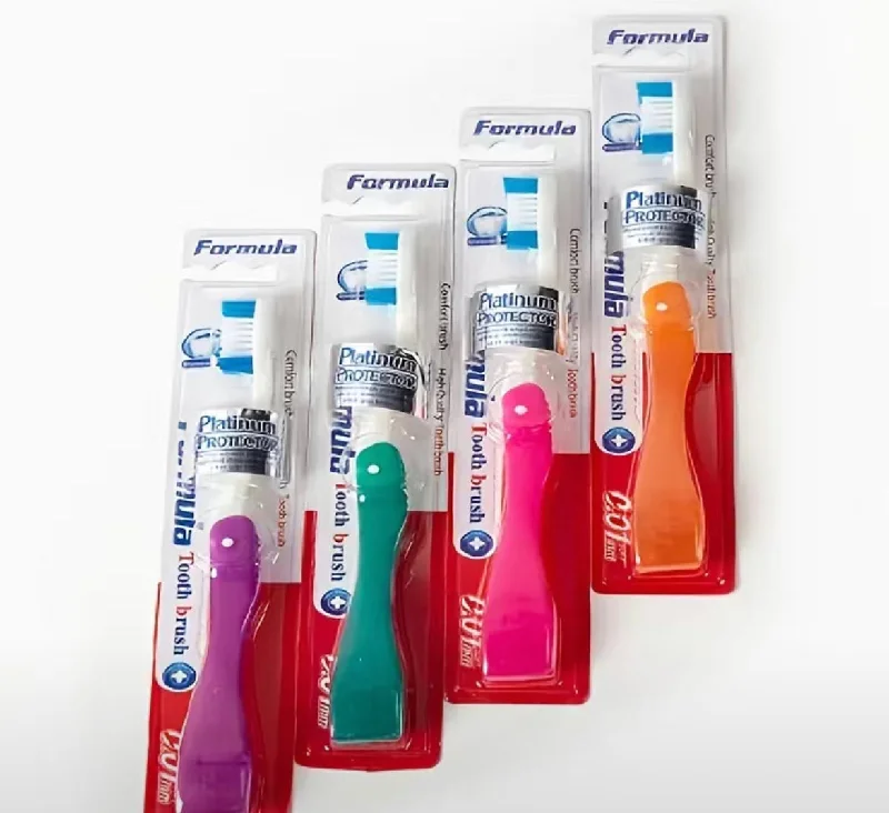 Travel backpack rain covers made of durable nylon materialFoldable Travel Toothbrush (1 unit)- $3.99