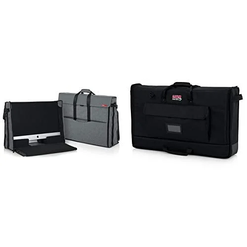 Lightweight luggage tags with personalized names and contact info for easy identificationGator Cases Creative Pro Series Nylon Carry Tote Bag for Apple 27" Computer & Cases Padded Nylon Carry Tote Bag for Transporting LCD Screens, Monitors and TVs Between 27" - 32"; (G-LCD-TOTE-MD)