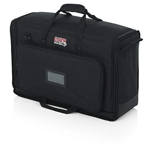 TSA-approved combination locks for luggage security during international travelGator Cases Padded Nylon Dual Carry Tote Bag for Transporting (2) LCD Screens, Monitors and TVs Between 19" - 24"; (G-LCD-TOTE-SMX2)