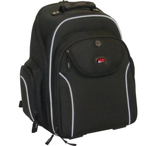 Magnetic luggage labels that can be easily changed or removedGator Mobile Studio Backpack (G-MEDIA PRO BP)