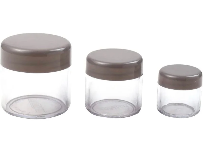 Luggage straps with buckle closures to secure overstuffed bagsOn Sale- Gourmac Nesting Jars - 3 piece set- $3.95