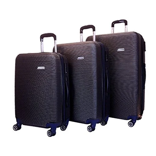 Lightweight luggage tags with personalized names and contact info for easy identificationWaterproof Travel Duffel Bag Covers in Black for Protecting Your LuggageHardshell Spinner Luggage Sets Modern Travel Suitcase 3 Pieces 30" 26" 22" 360 Lightweight Hard