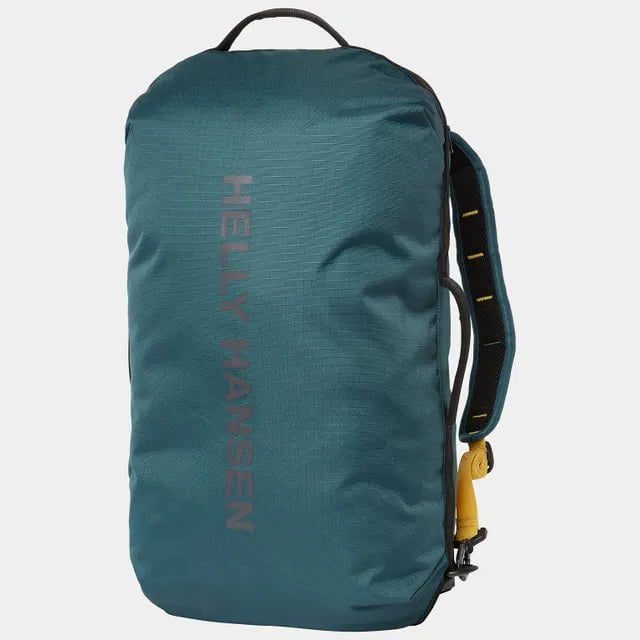 Luggage straps with buckle closures to secure overstuffed bagsHelly Hansen Canyon Duffel Pack 65L