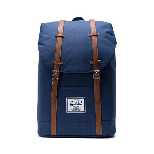 Portable shoe bags to keep footwear separate in suitcasesHerschel Retreat Backpack, Navy, Classic 19.5L,10066-00007-OS