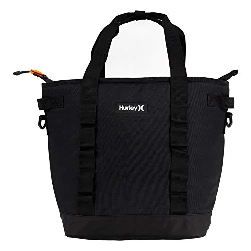Waterproof luggage covers for protection against rain on outdoor tripsHurley Kids' Cooler Tote Bag, Black, O/S