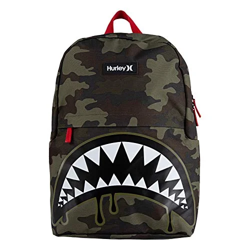 Expandable packing cubes sets in various sizes for organized suitcase packingHurley Kids' One and Only Backpack, Green Camo Shark, Large