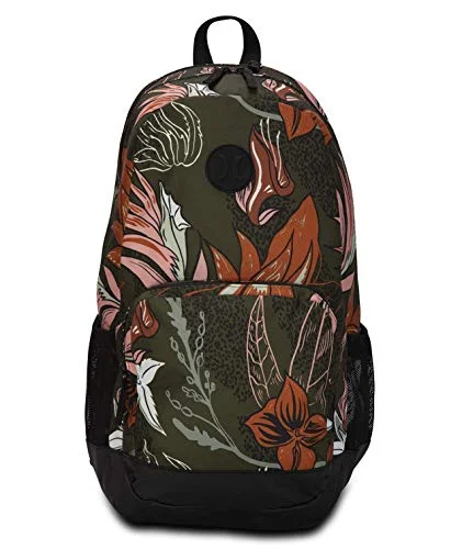 Anti - theft RFID blocking travel wallet for safe money and card storageHurley Renegade II Printed 26L Backpack - Legion Green