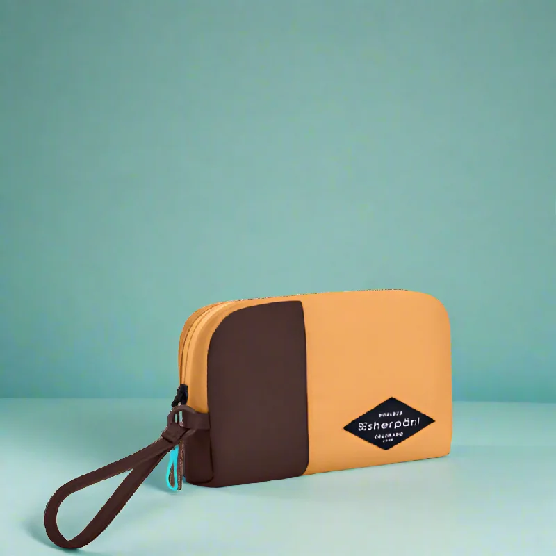 Charging station travel adapters with multiple USB ports for powering devices on the goTravel Shoe Bags in Polyester with Ventilation Holes in KhakiOn SALE- Sherpani Jolie Medium Pouch- $15