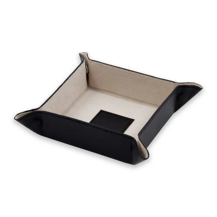 Expandable packing cubes sets in various sizes for organized suitcase packingSnap Valet Tray with Leather Lining- $34.95