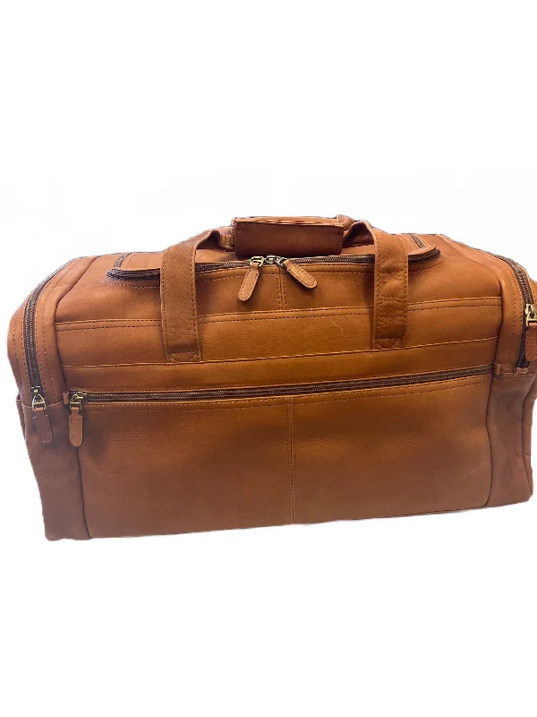 Expandable packing cubes sets in various sizes for organized suitcase packingDorado Leather 21" Duffel- $245