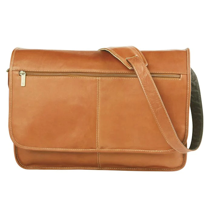 Lightweight luggage tags with personalized names and contact info for easy identificationLeather Messenger Bag