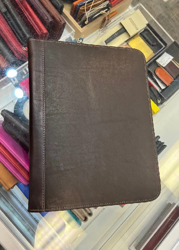 Suitcase wheels replacement kits for smooth rolling after long - term useLeather Padfolio - $145