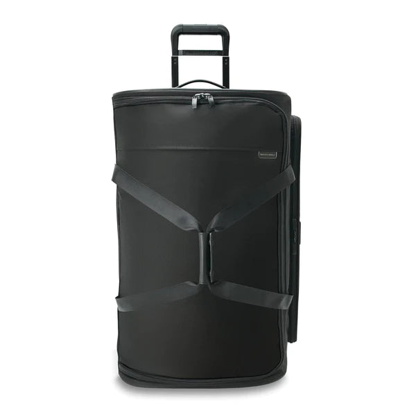 Travel backpack rain covers made of durable nylon materialBriggs & Riley Baseline 29” LARGE TWO-WHEEL DUFFLE- BLUWD129