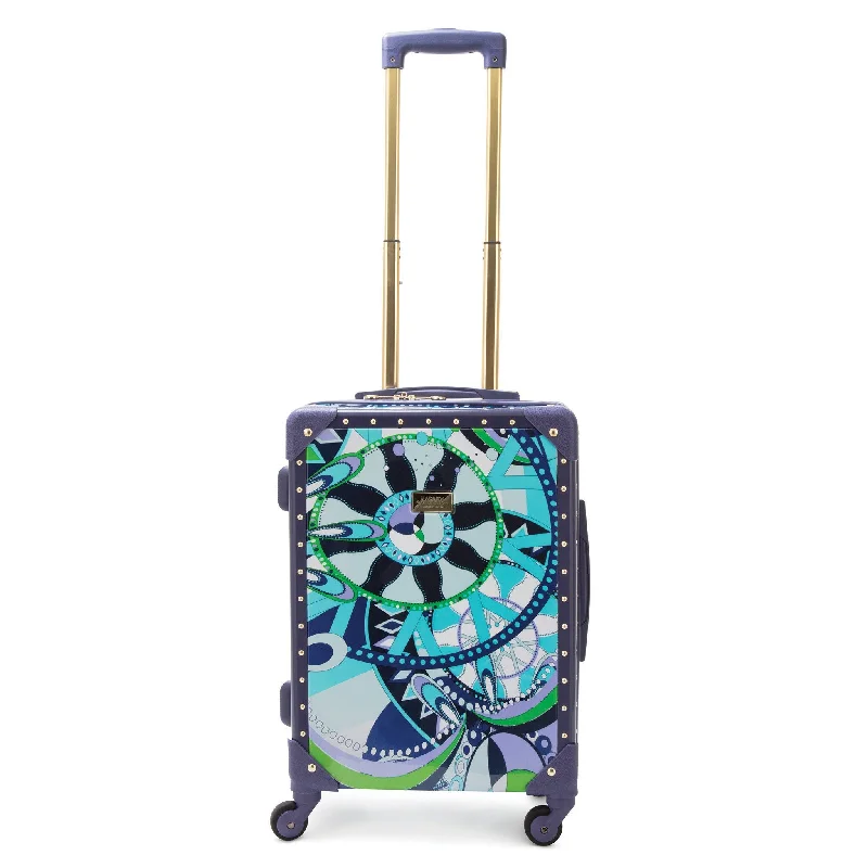 Travel backpack rain covers made of durable nylon materialMacbeth Collection Women's 21 inch Luggage, Navy