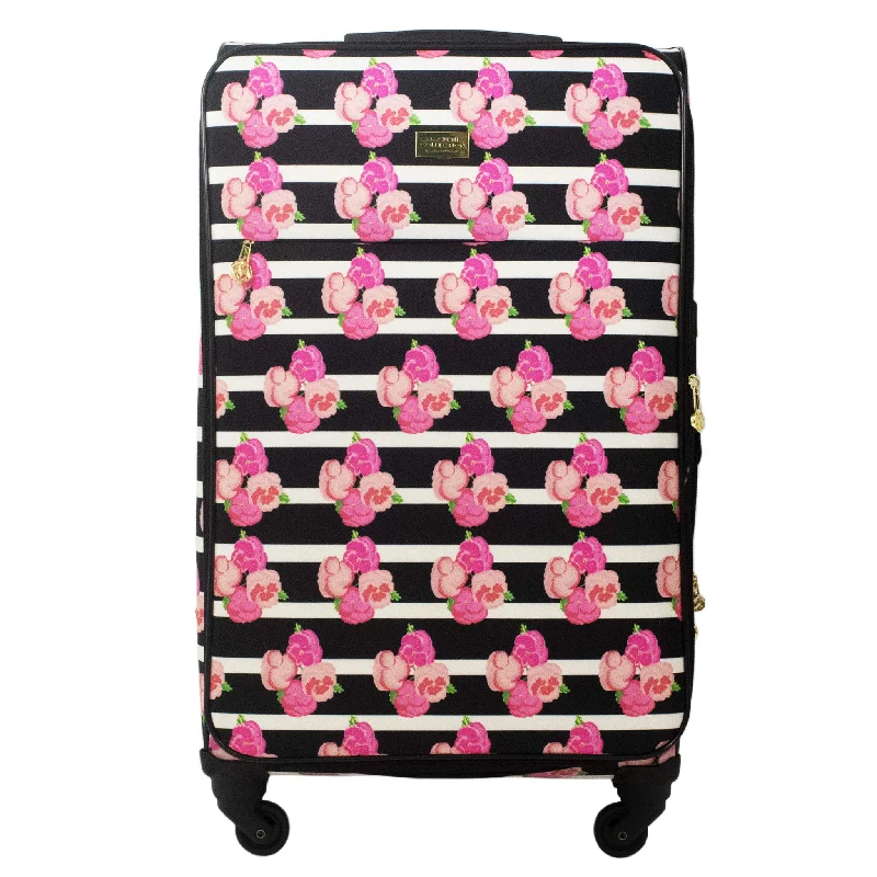 Neck pillows with memory foam for comfortable in - flight or car ridesMacbeth Collection Women's Petunia 29 inch Spinner Luggage, Magenta
