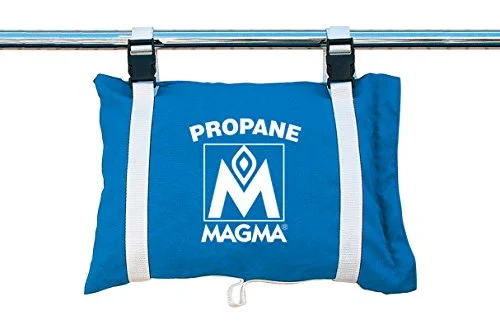 Expandable packing cubes sets in various sizes for organized suitcase packingMagma Products, A10-210PB Propane Storage Bag, Pacific Blue