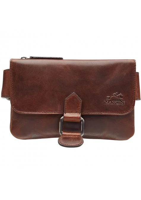 Portable shoe bags to keep footwear separate in suitcasesMancini BUFFALO Slim Waist Bag