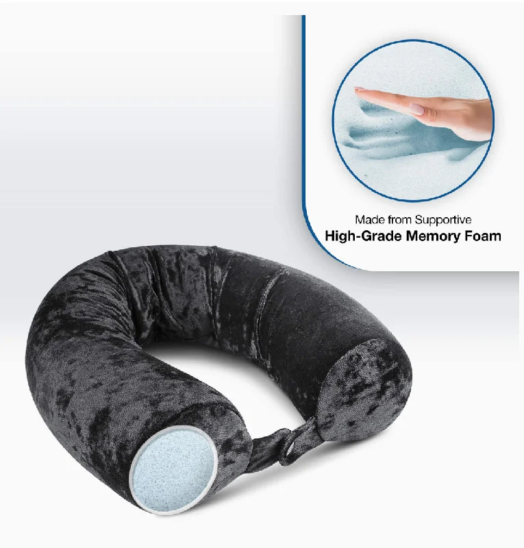Magnetic luggage labels that can be easily changed or removedCloudz Memory Foam Travel Pillow