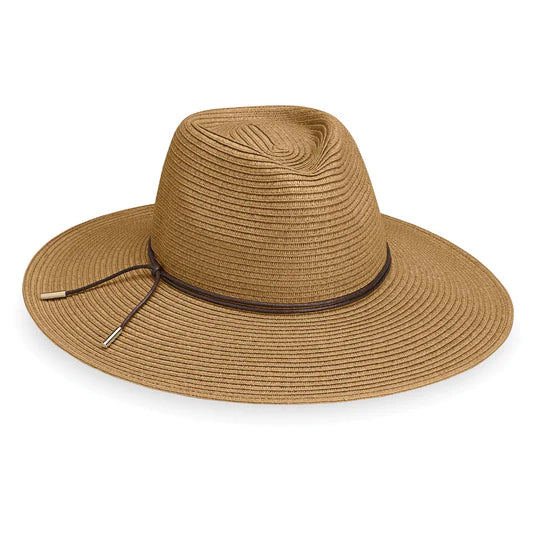 Luggage straps with buckle closures to secure overstuffed bagsWallaroo Packable Hat- Montecito