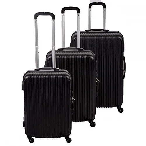 Travel garment hangers that are foldable for easy packingNew Black 3 Pcs Luggage Travel Set Bag Abs Trolley Suitcase Travel garment hangers that are foldable for easy packingNew Black 3 Pcs Luggage Travel Set Bag Abs Trolley Suitcase